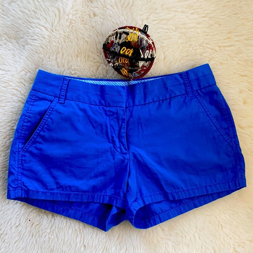 J. Crew Size 4 100% Cotton Chino Broken-In Shorts